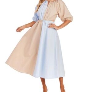 NWT Mudpie Hutton Cut Midi Dress